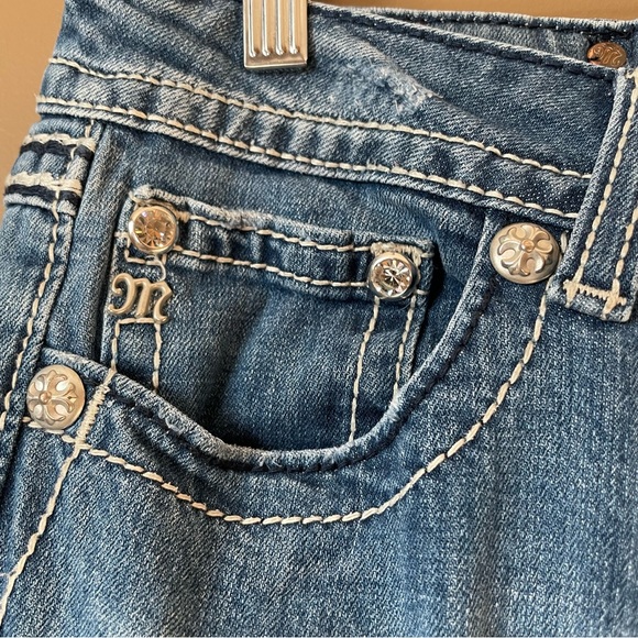 Miss Me Womens Boot Cut Jeans - Size 32 - Picture 16 of 16